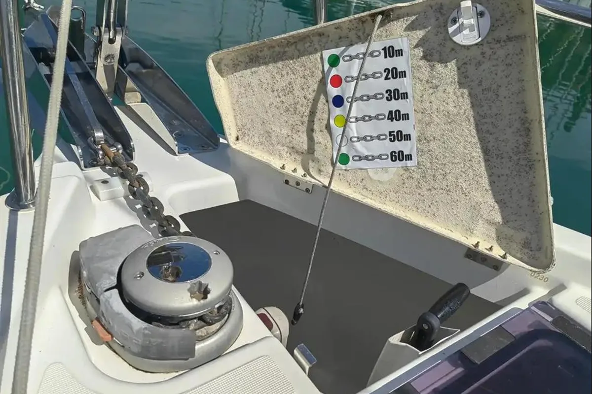 Negroni, a Jeanneau Sun Odyssey 440 sailboat at Athens, Greece