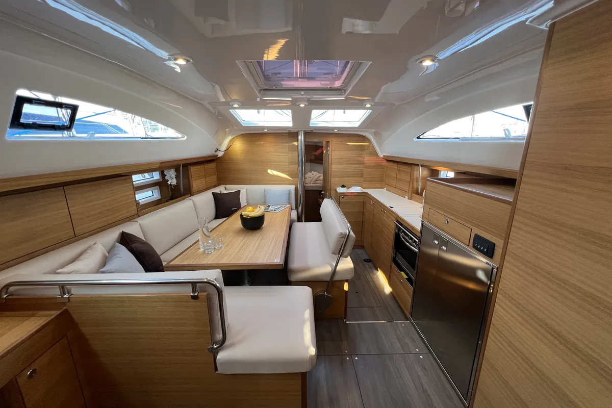 Polaris, a Elan Impression 45.1 sailboat at Grad Pula, Croatia