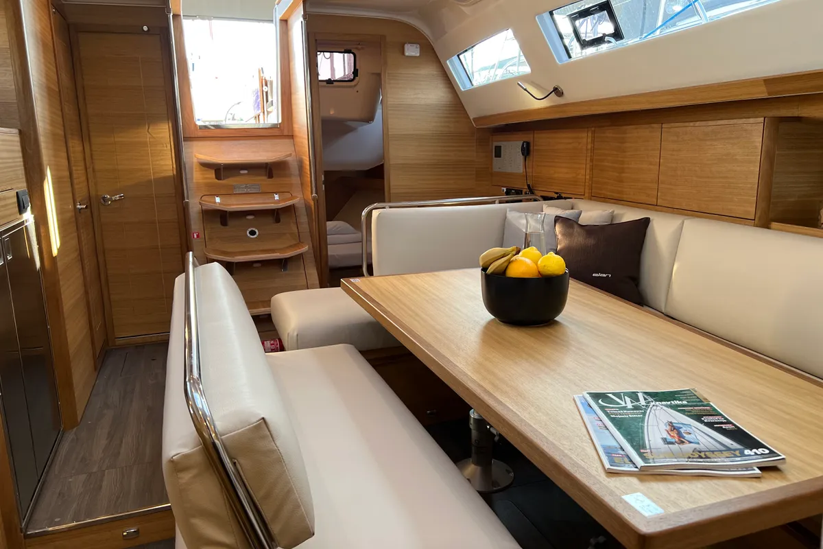 Polaris, a Elan Impression 45.1 sailboat at Grad Pula, Croatia