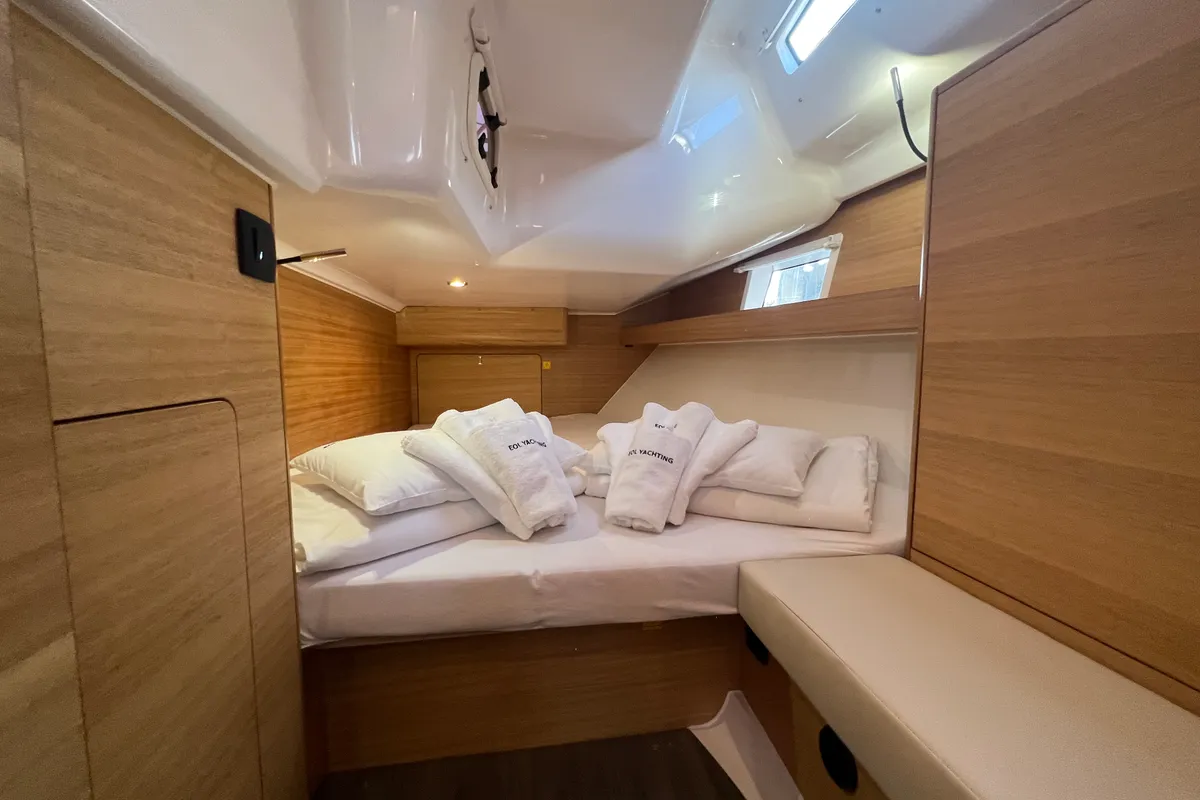 Polaris, a Elan Impression 45.1 sailboat at Grad Pula, Croatia