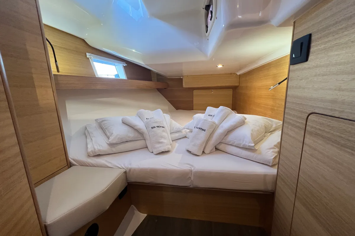 Polaris, a Elan Impression 45.1 sailboat at Grad Pula, Croatia