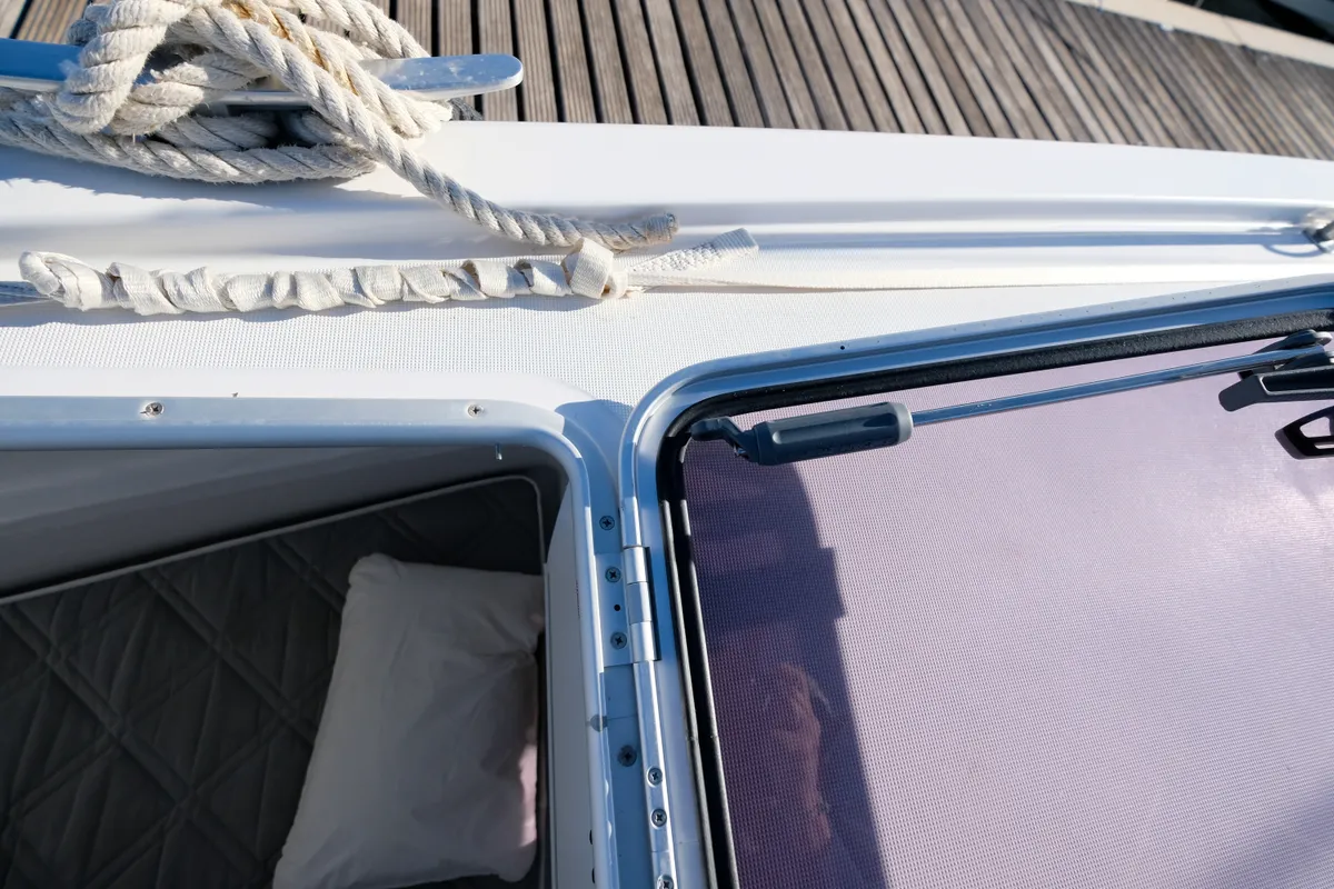 Grelots, a Nautitech 40 Open catamaran at Hyères, France