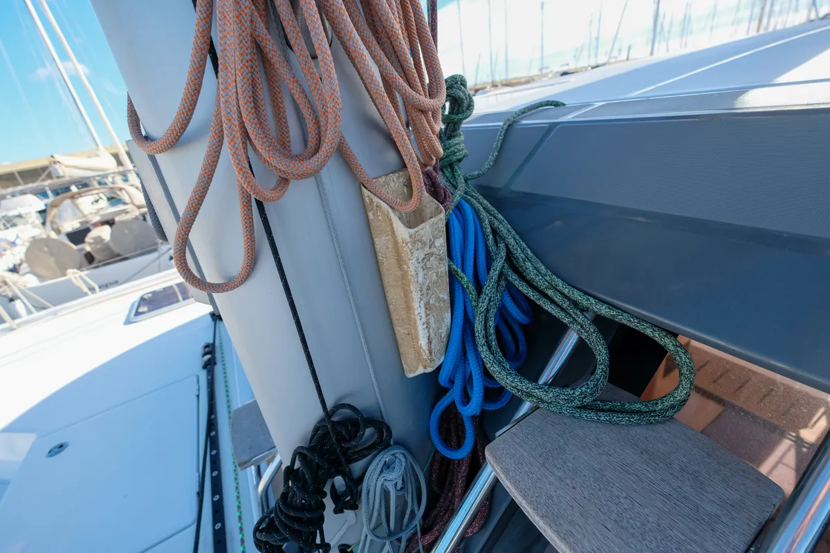 Grelots, a Nautitech 40 Open catamaran at Hyères, France