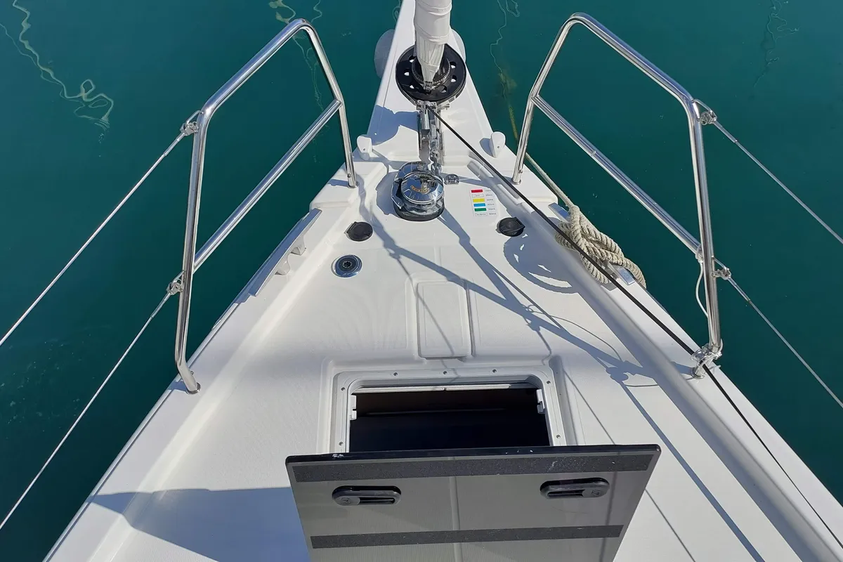 Yin Yang, a Dufour 41 sailboat at Fethiye, Turkey