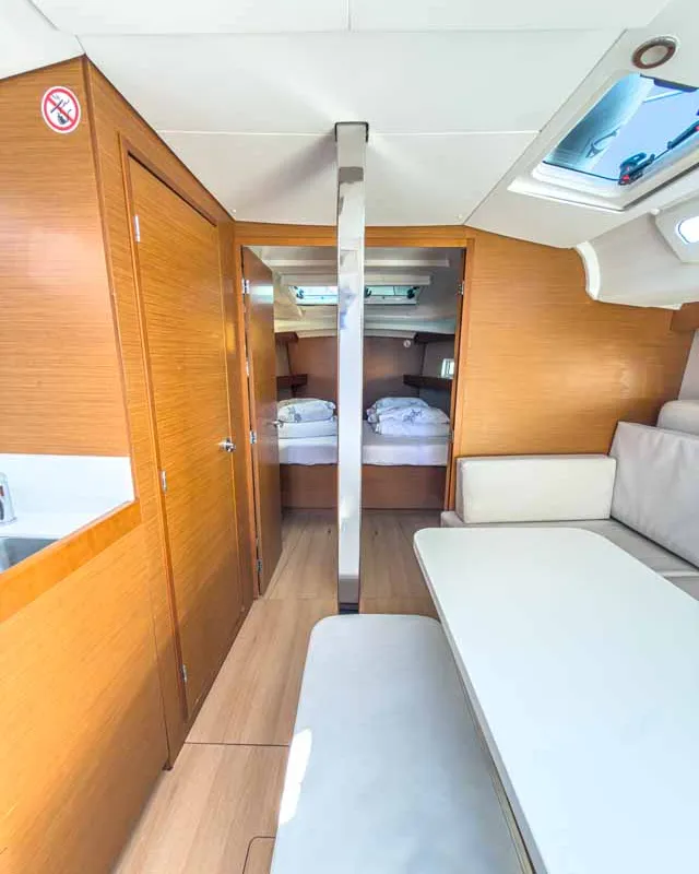 Sigma Kiss, a Jeanneau Sun Odyssey 440 sailboat at Grad Pula, Croatia