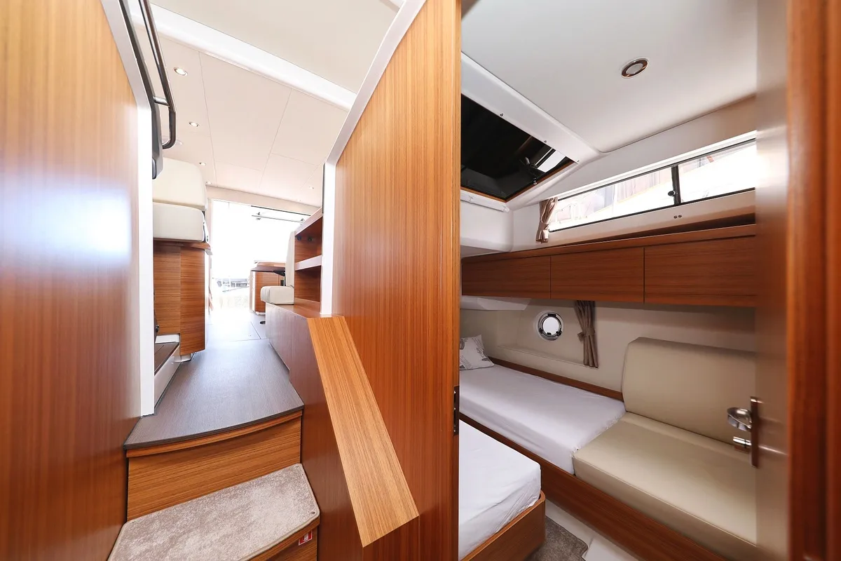D&D, a Greenline 40 motor yacht at Grad Biograd na Moru, Croatia
