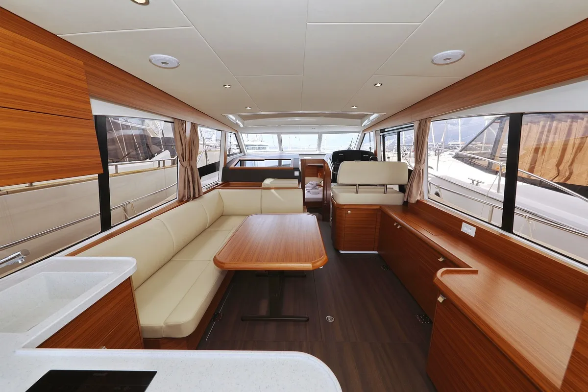 D&D, a Greenline 40 motor yacht at Grad Biograd na Moru, Croatia