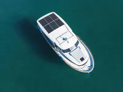 D&D, a Greenline 40 motor yacht at Grad Biograd na Moru, Croatia