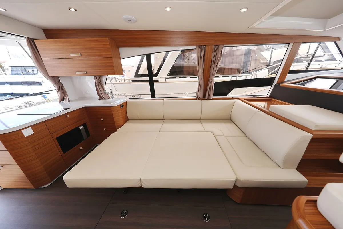D&D, a Greenline 40 motor yacht at Grad Biograd na Moru, Croatia