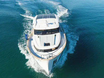D&D, a Greenline 40 motor yacht at Grad Biograd na Moru, Croatia