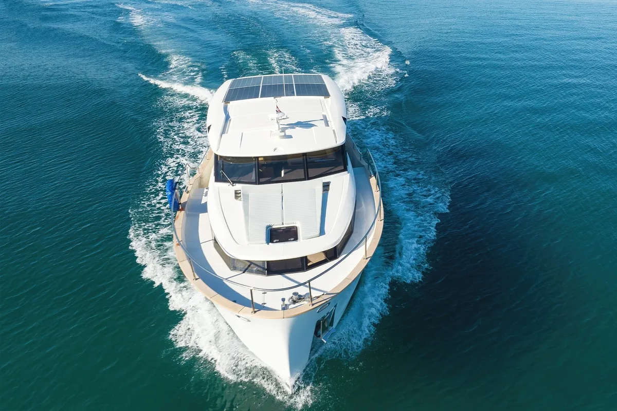 D&D, a Greenline 40 motor yacht at Grad Biograd na Moru, Croatia