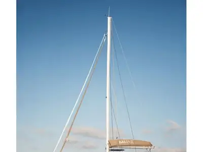 Emilia, a Bali 4.2 catamaran at Municipal Unit of Lefkada, Greece