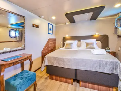 Cabin on Casablanca, a Gulet Motoryacht motor yacht at Grad Trogir, Croatia