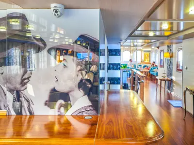 Salon of Casablanca, a Gulet Motoryacht motor yacht at Grad Trogir, Croatia