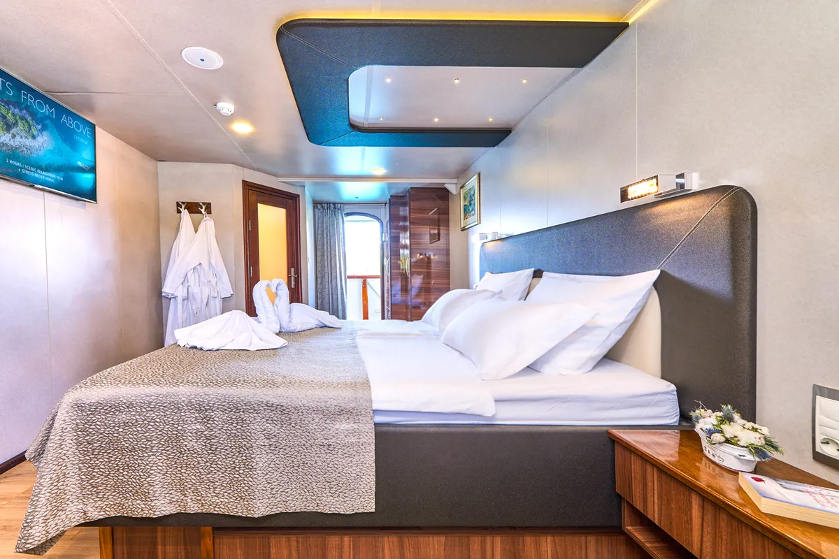 Cabin on Casablanca, a Gulet Motoryacht motor yacht at Grad Trogir, Croatia