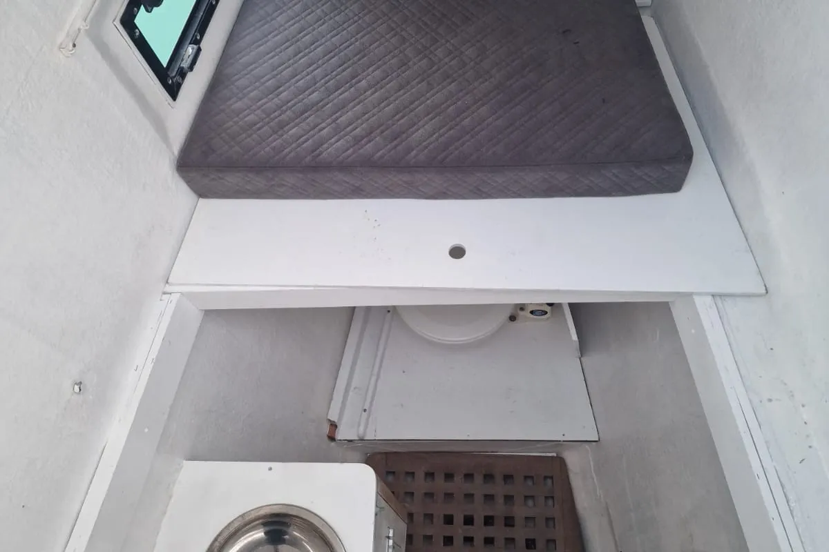 Cabin on Takamaka, a Lagoon 52 catamaran at Alameda, United States
