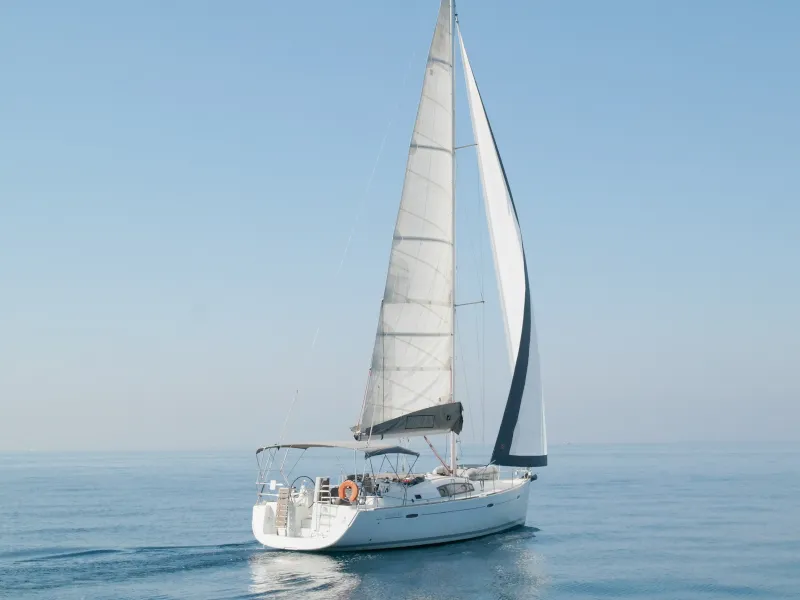 Fantasea, a Beneteau Oceanis 43 sailboat at Athens, Greece