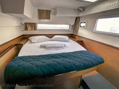 Cabin on Winny (skippered only), a Lagoon 42 catamaran at Finikas, Greece