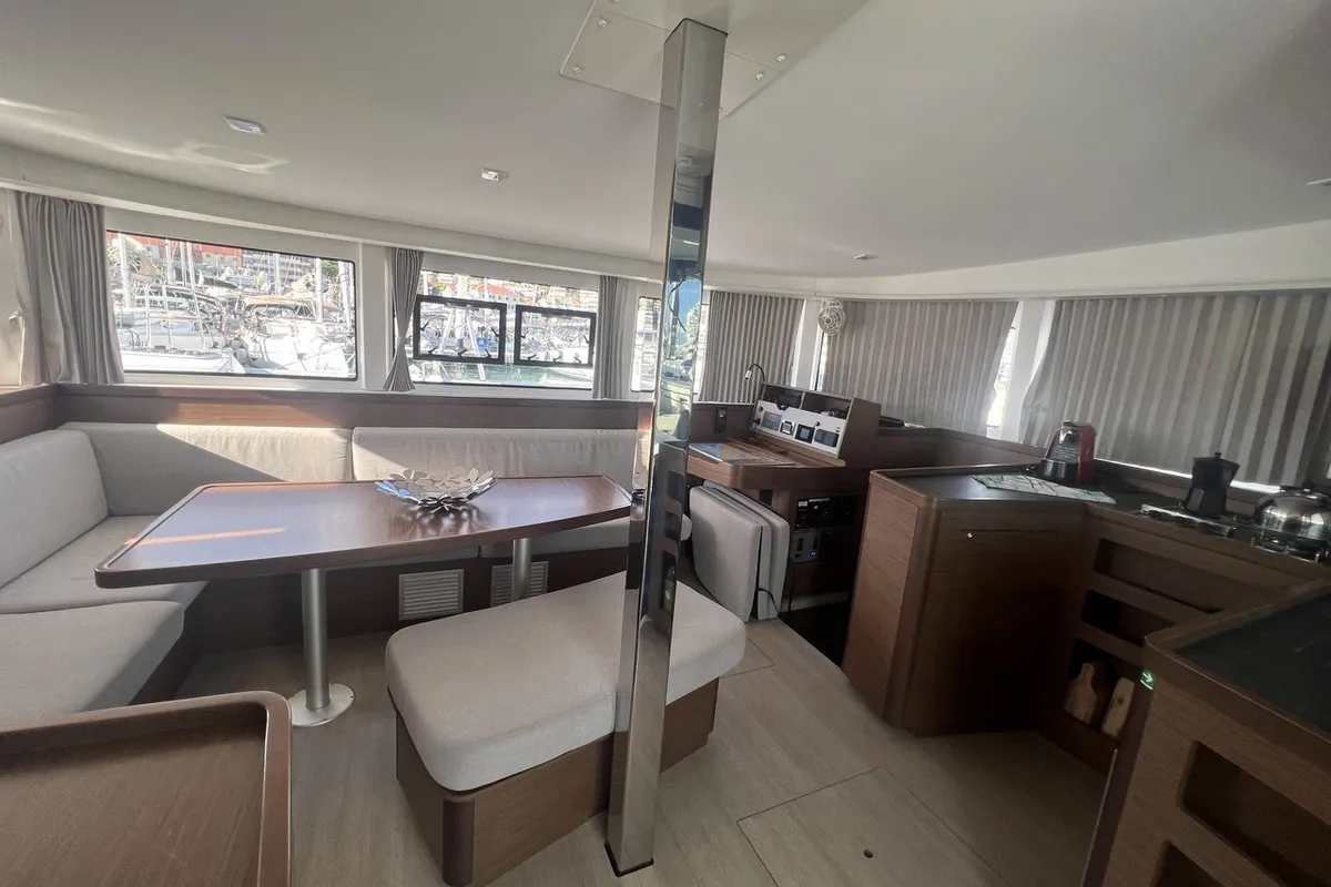 Adventure, a Lagoon 42 catamaran at Split, Croatia