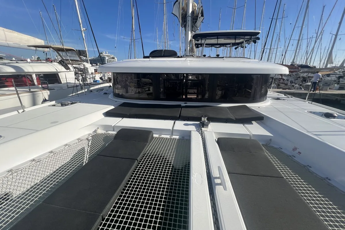 Adventure, a Lagoon 42 catamaran at Split, Croatia