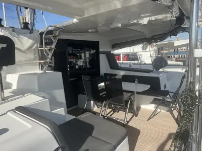 Adventure, a Lagoon 42 catamaran at Split, Croatia