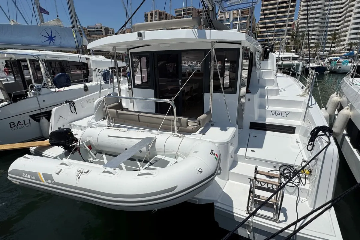 Maly - 1815/2025, a Bali 4.2 catamaran at Palma de Mallorca, Spain
