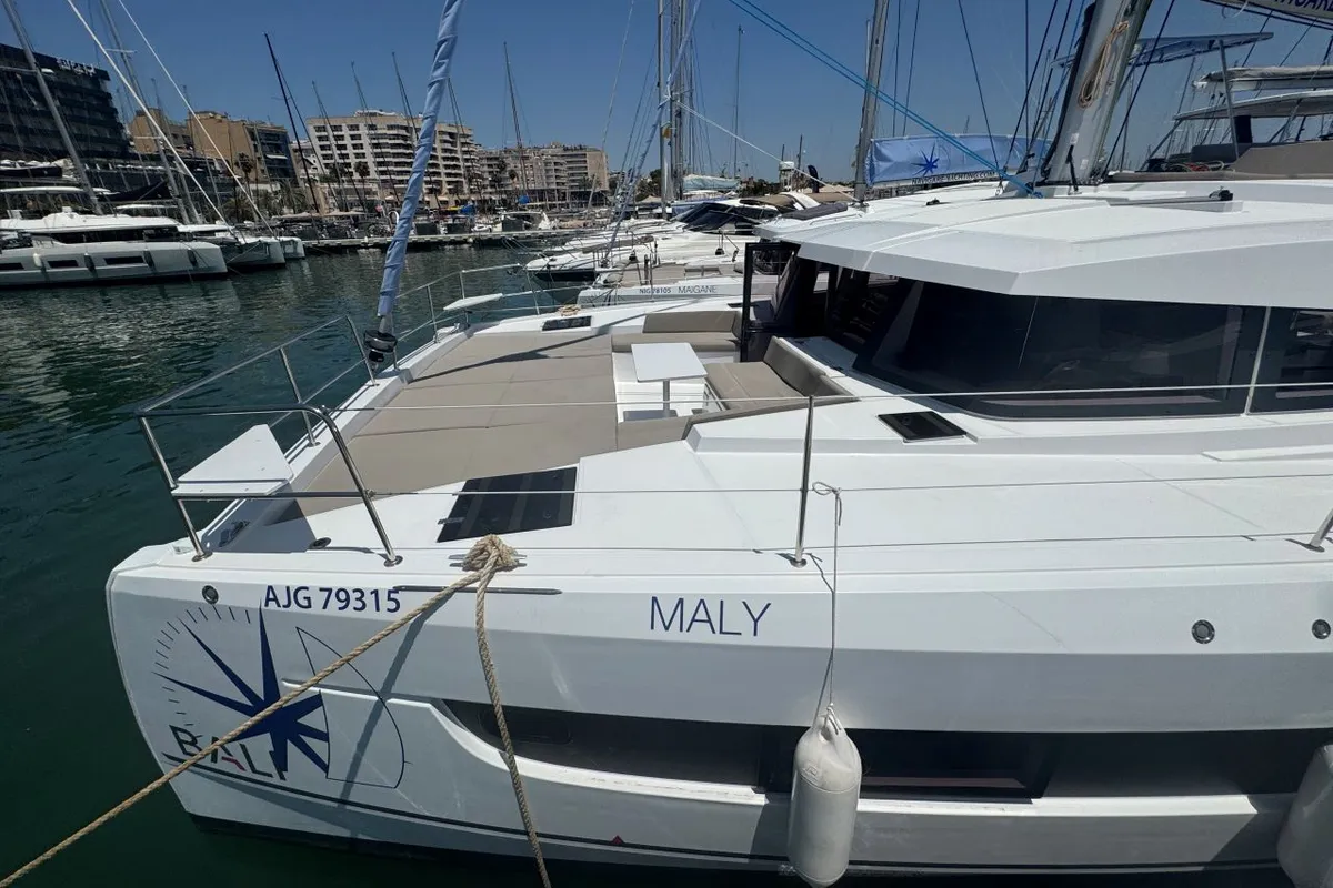 Maly - 1815/2025, a Bali 4.2 catamaran at Palma de Mallorca, Spain