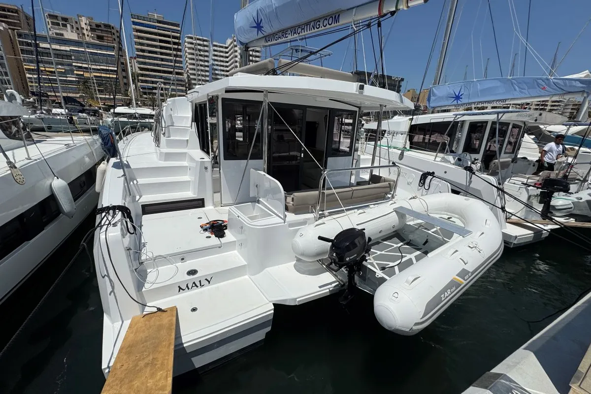 Maly - 1815/2025, a Bali 4.2 catamaran at Palma de Mallorca, Spain