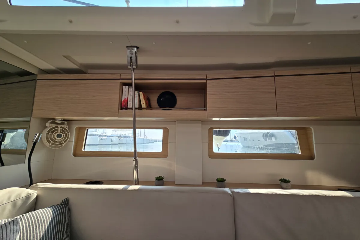 Amelia, a Beneteau Oceanis 51.1 sailboat at Athens, Greece