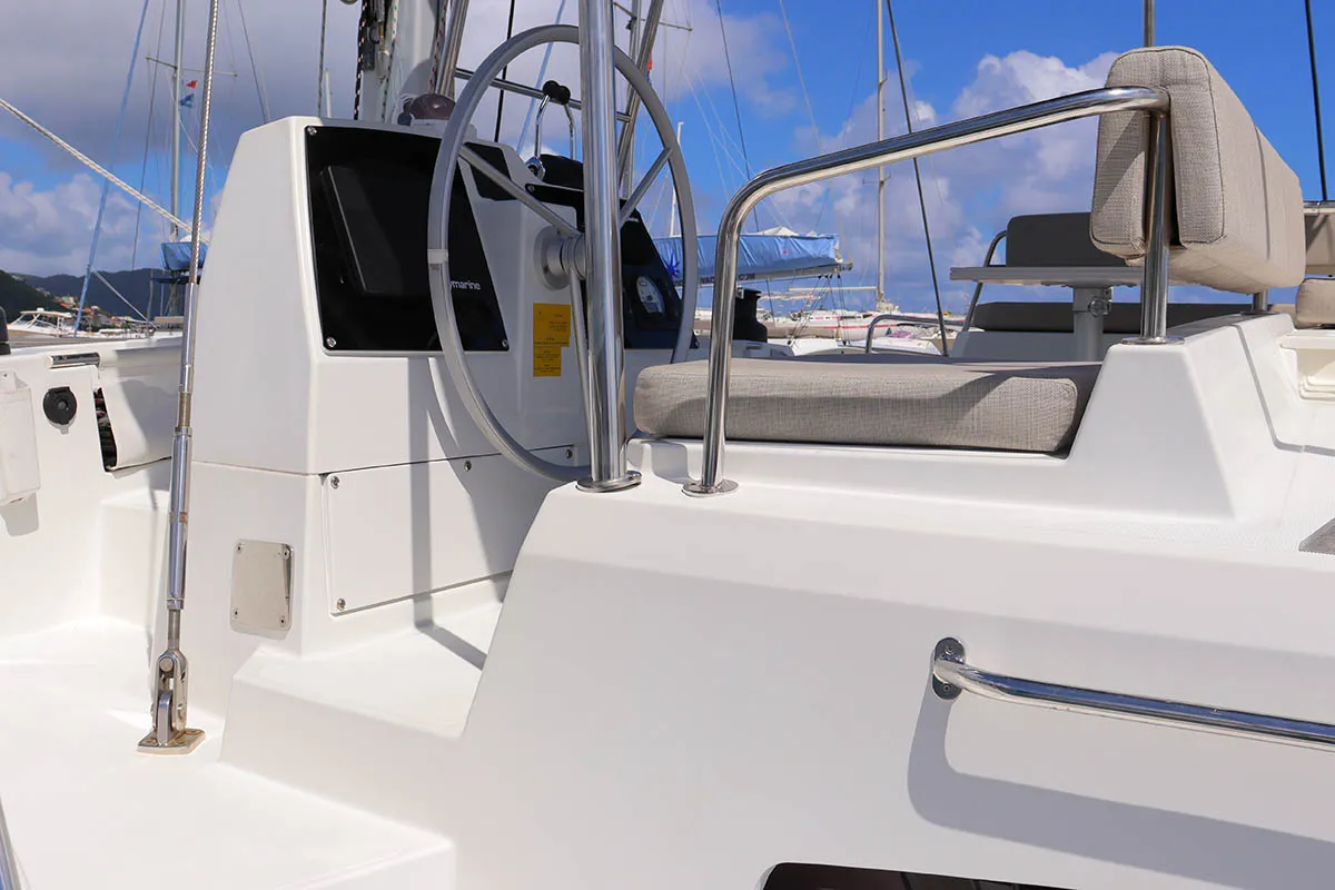 Fortunate Sun, a Bali 4.6 catamaran at Road Town, British Virgin Islands
