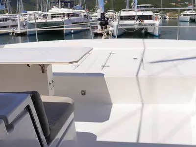 Fortunate Sun, a Bali 4.6 catamaran at Road Town, British Virgin Islands