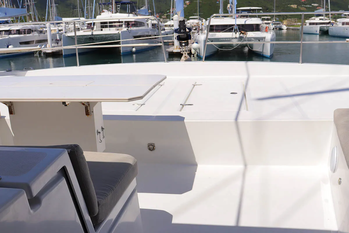 Fortunate Sun, a Bali 4.6 catamaran at Road Town, British Virgin Islands