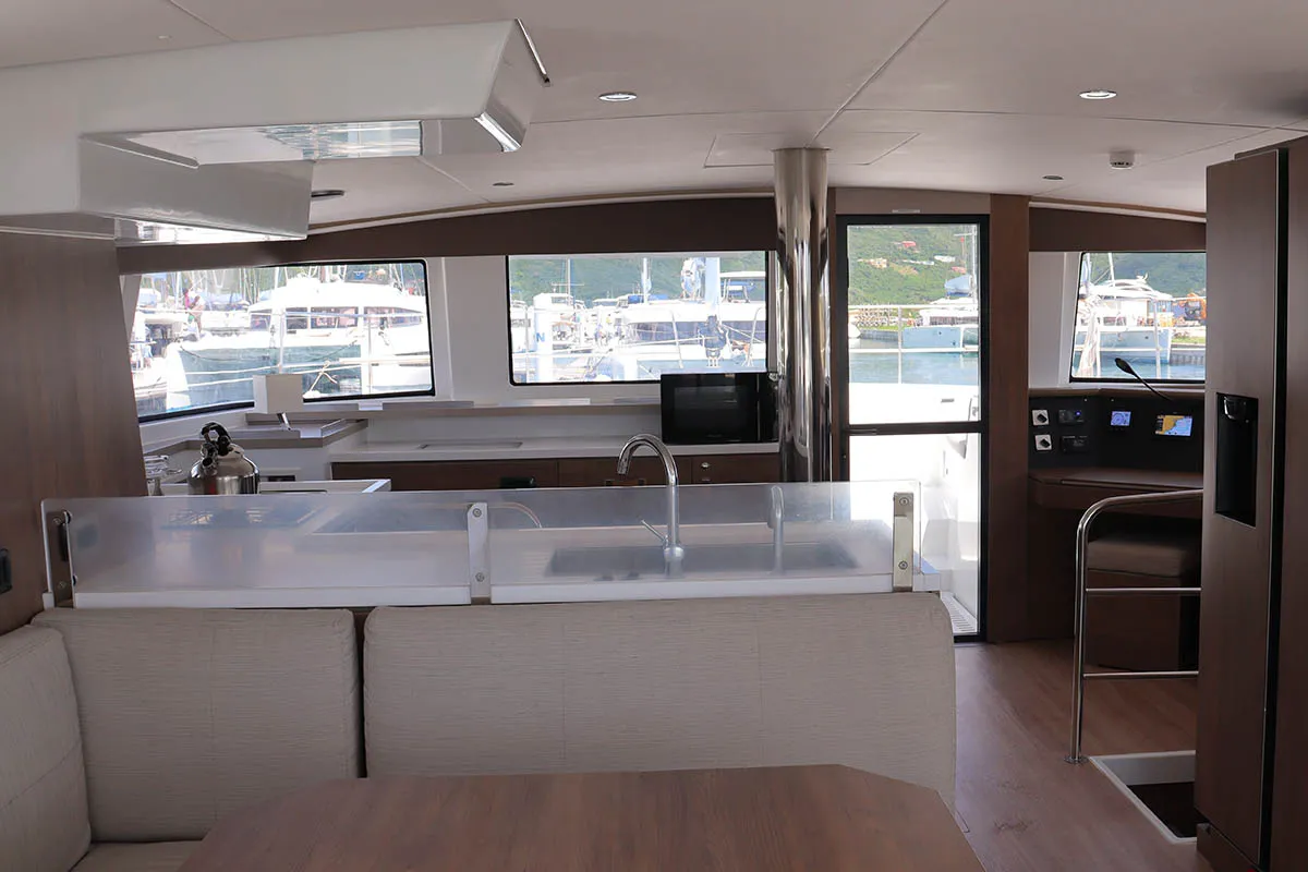 Fortunate Sun, a Bali 4.6 catamaran at Road Town, British Virgin Islands