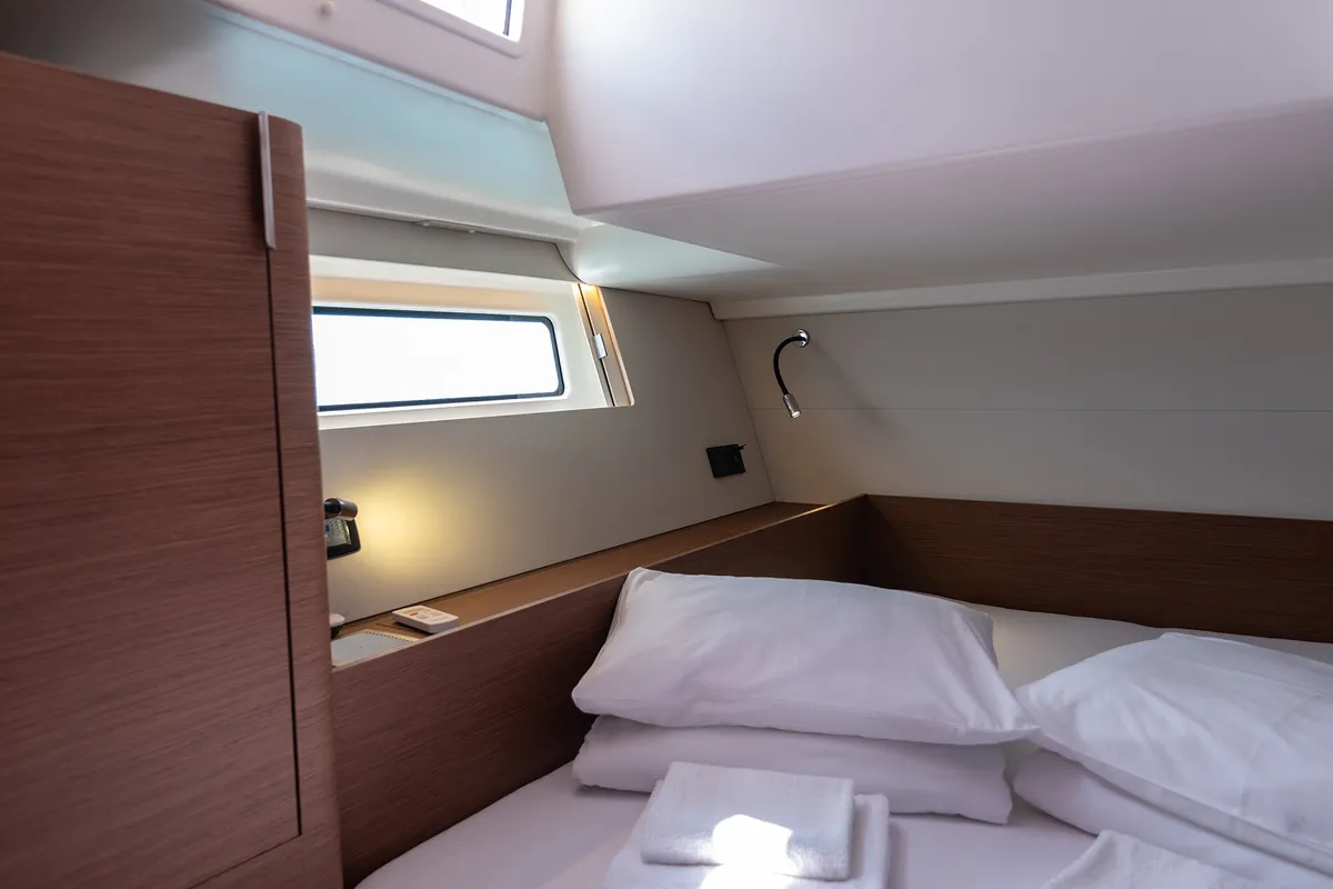 Spring Song, a Beneteau Oceanis 54 sailboat at Grad Kaštela, Croatia