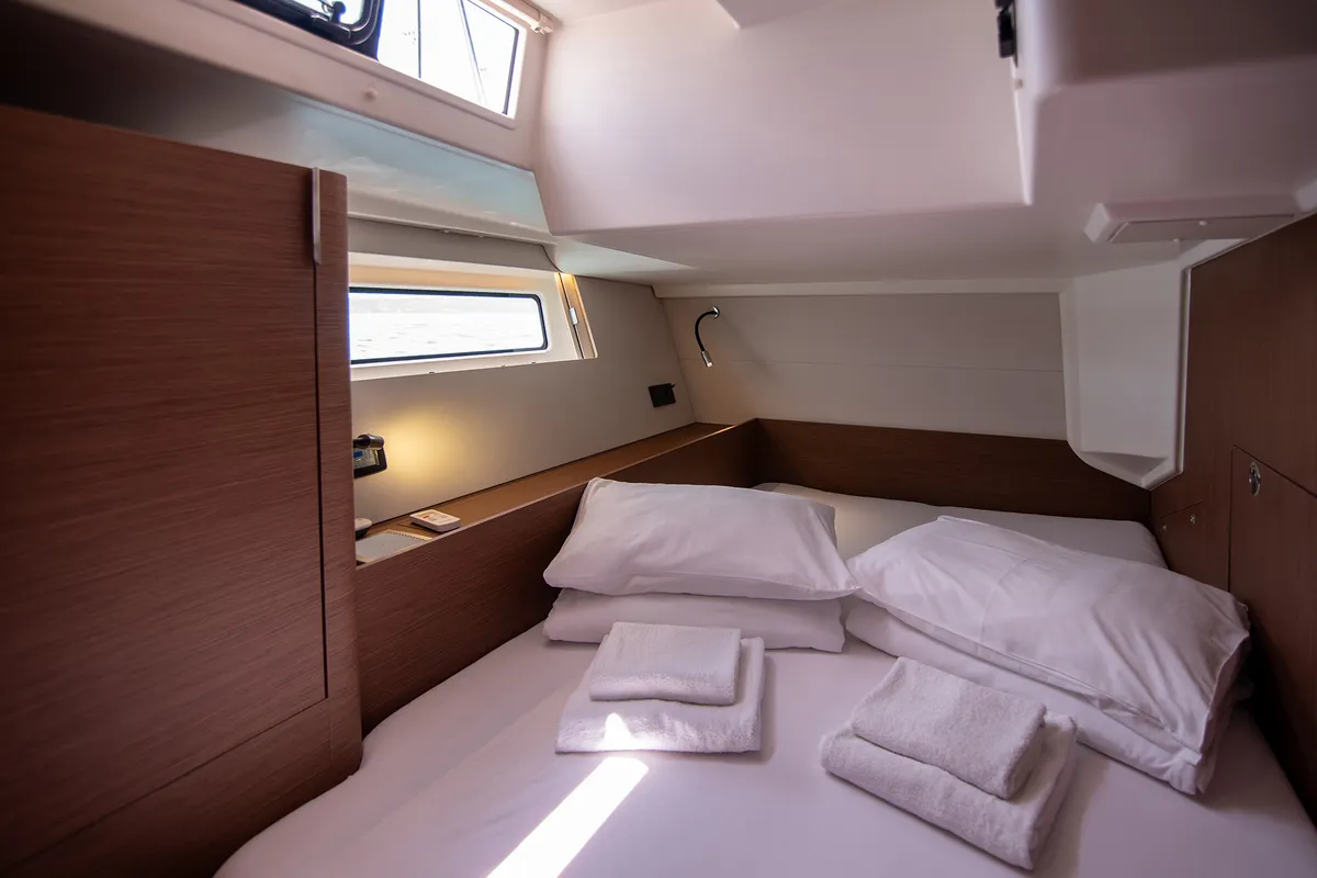 Spring Song, a Beneteau Oceanis 54 sailboat at Grad Kaštela, Croatia