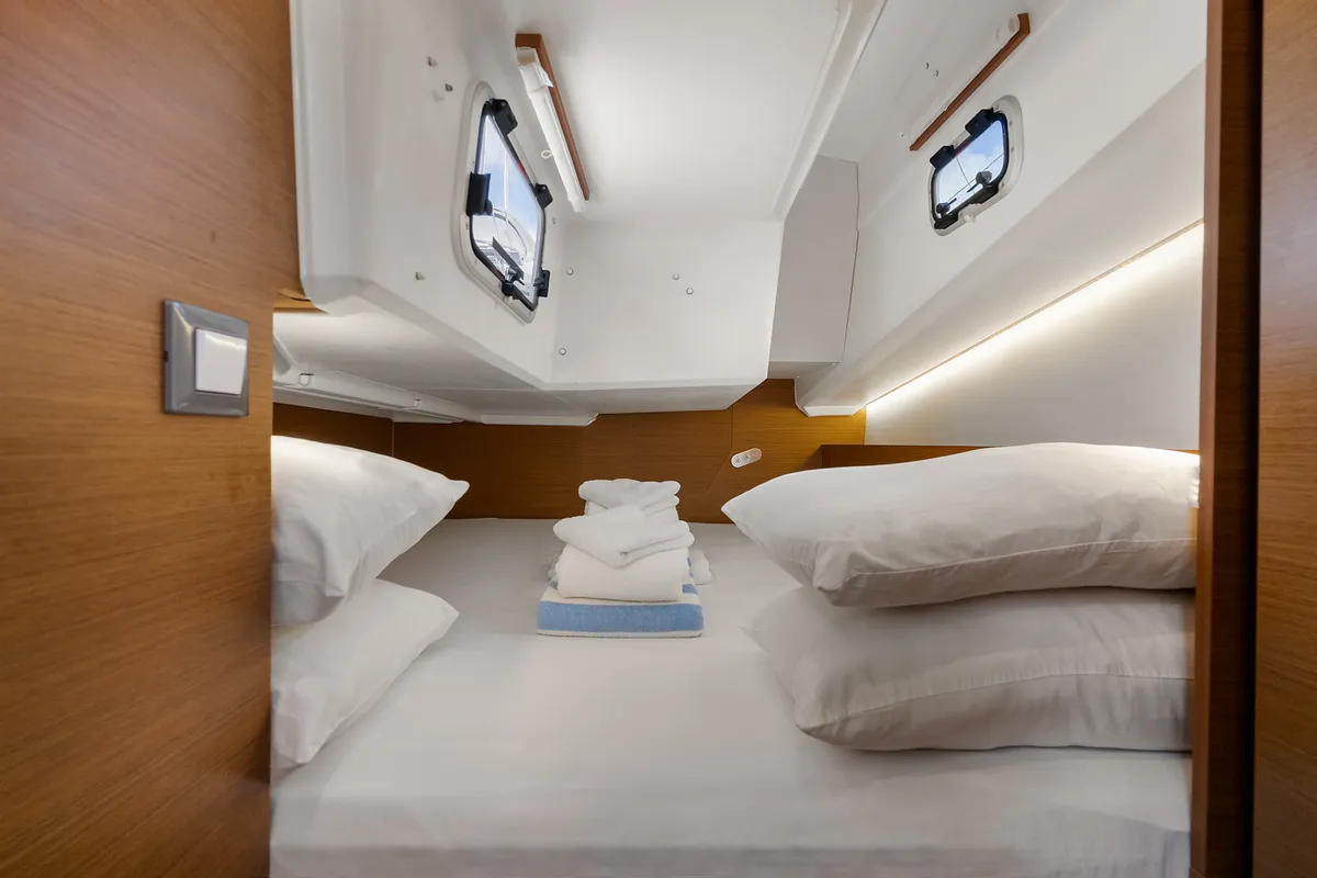 Soca Sleigh, a Jeanneau Sun Odyssey 380 sailboat at Road Town, British Virgin Islands