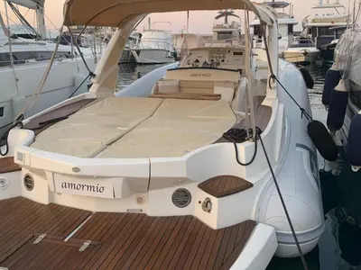Amormio, a Marlin 38 RIB at Riposto, Italy