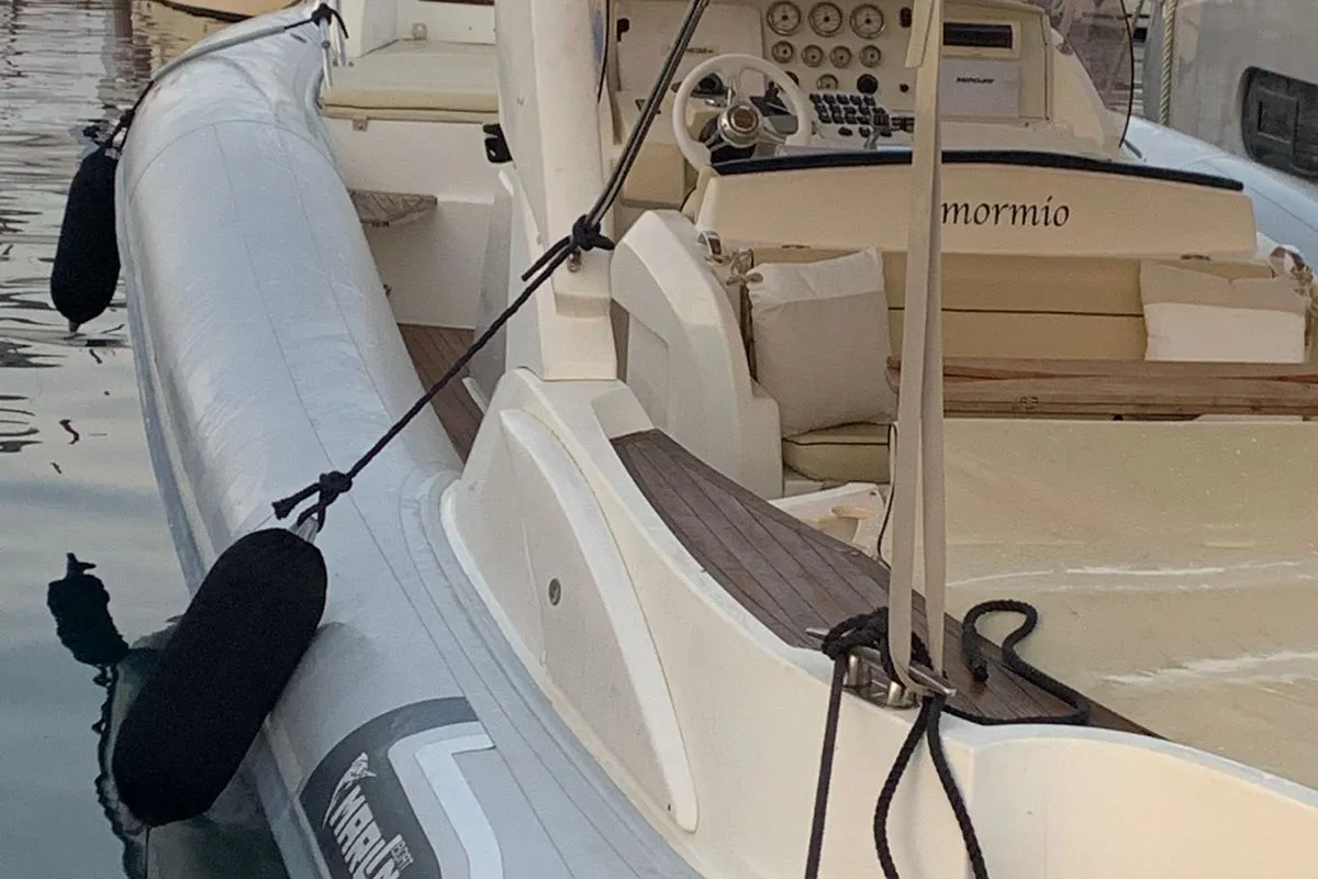 Amormio, a Marlin 38 RIB at Riposto, Italy