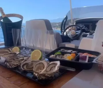 Amormio, a Marlin 38 RIB at Riposto, Italy