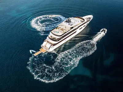 Black Swan, a Odisej Ltd MY Custom Black Swan motor yacht at Split, Croatia
