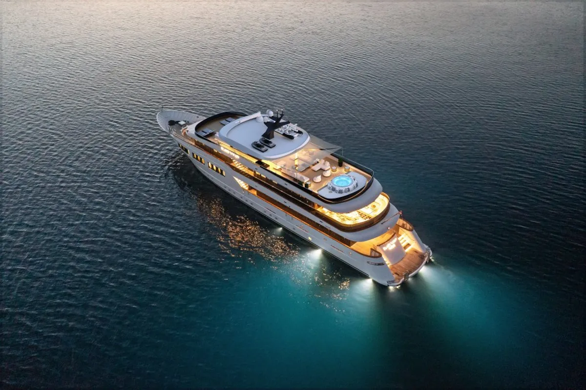 Black Swan, a Odisej Ltd MY Custom Black Swan motor yacht at Split, Croatia