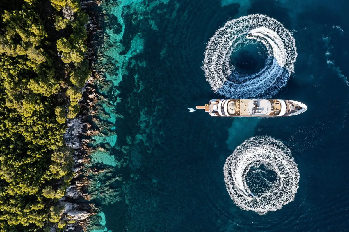 Black Swan, a Odisej Ltd MY Custom Black Swan motor yacht at Split, Croatia