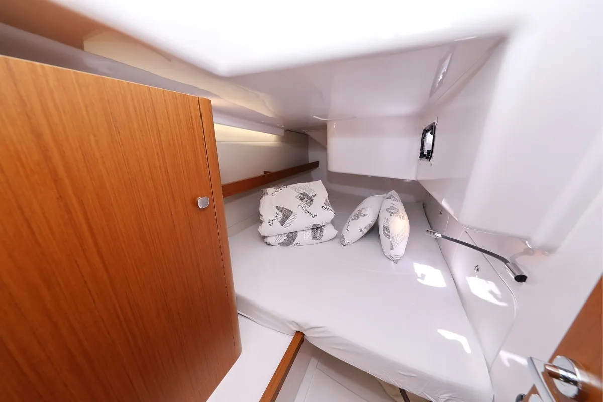 Katina, a Beneteau First 36 sailboat at Grad Biograd na Moru, Croatia