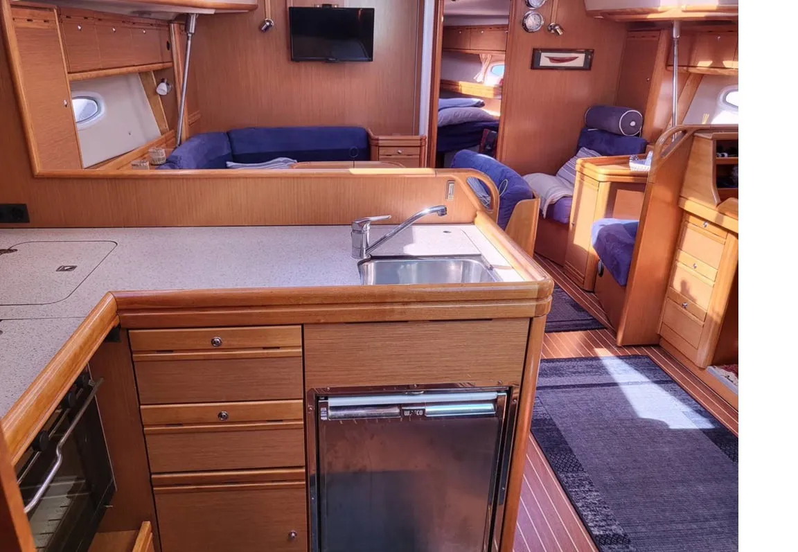 Comfort, a Bavaria 44 Vision sailboat at Bergen, Norway