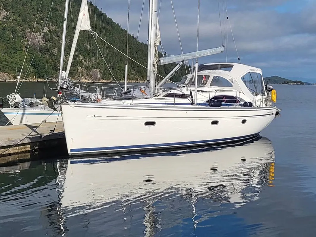 Comfort, a Bavaria 44 Vision sailboat at Bergen, Norway