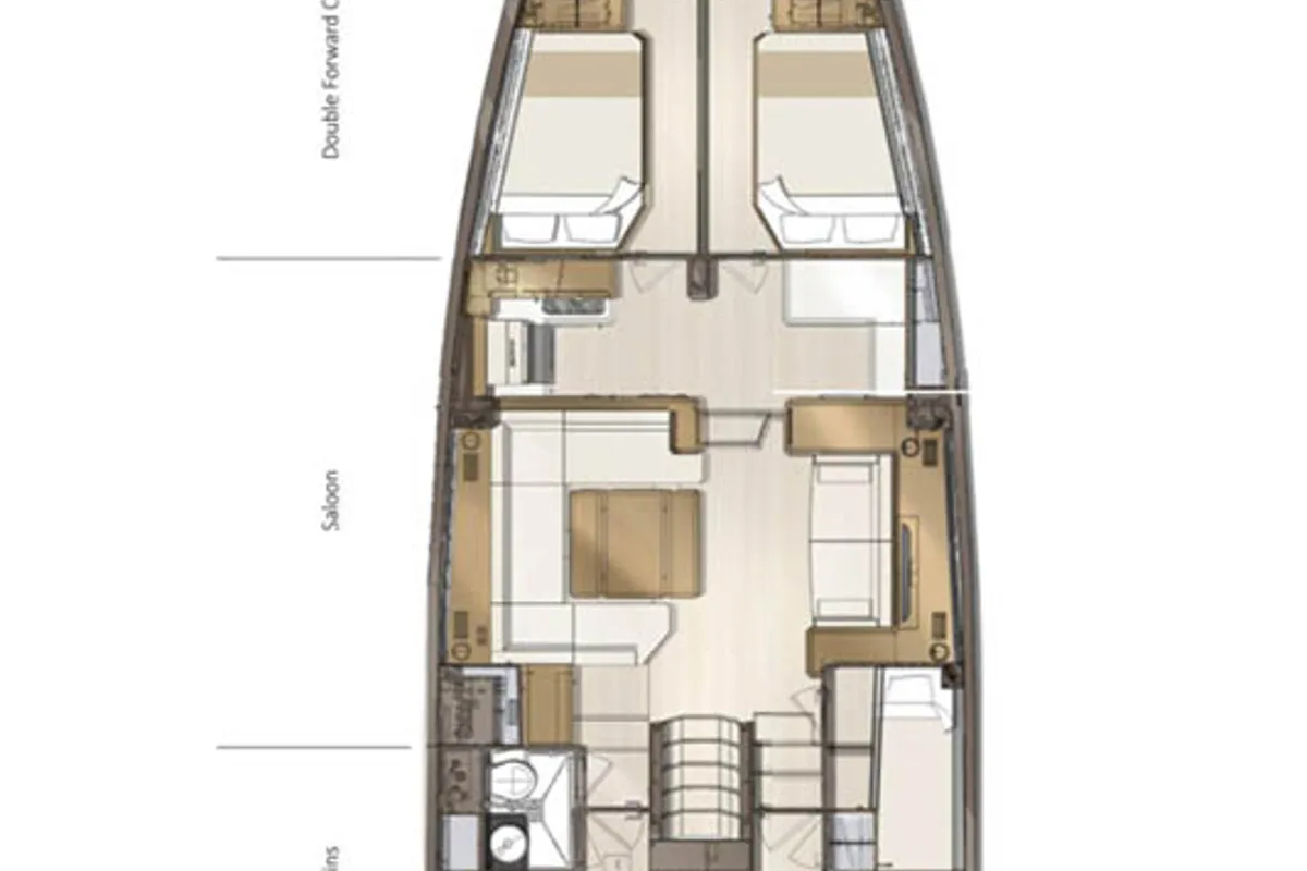 Lyra , a Jeanneau 60 sailboat at Athens, Greece