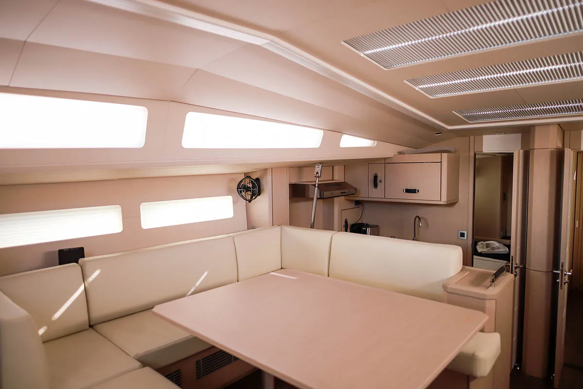 Lyra , a Jeanneau 60 sailboat at Athens, Greece
