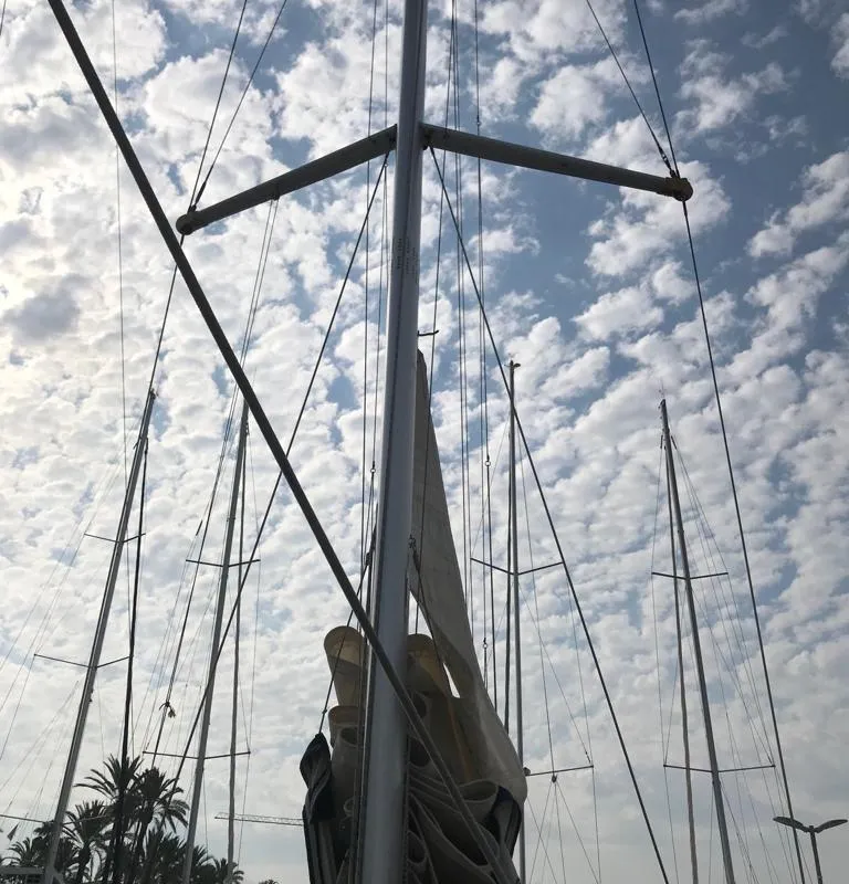 Alboran XXIV Cocomaluco, a Elan Impression 434 sailboat at es Jonquet, Spain