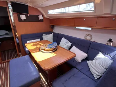Sake, a Bavaria Cruiser 41 sailboat at Volos, Greece