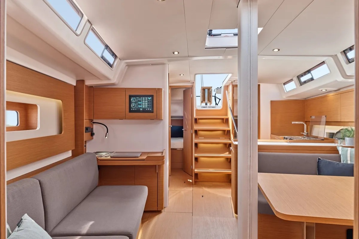 Integral, a Beneteau First 44 sailboat at Trogir, Croatia